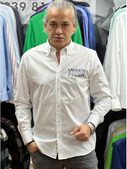 2321-LCST Beyaz Gabardin Slim Fit Gömlek