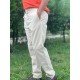 7099-NTWRK Gamel Rengi Regular Fit Keten Pantolon