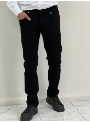 7130-BYMN Siyah Kot Pantolon 