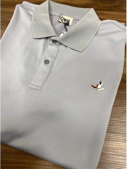 8544-BYMN Gri Klima Kumaş polo Yaka Tshırt