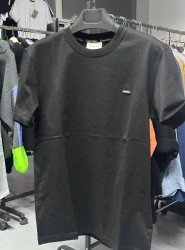 8637- Ck Önü Minik Logo Enjeksiyon Baskılı Tshirt