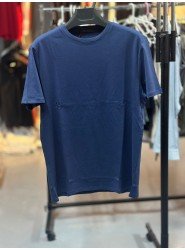 8640- Score İndigo Basic Tshirt