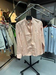 8643- BYMN Somon Rengi Oxford Slim Fit Gömlek