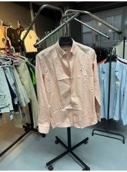 8643- BYMN Somon Rengi Oxford Slim Fit Gömlek