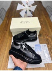 8659- Alexander Mcqueen Siyah Ayakkabı