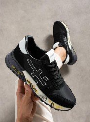 8729- PREMIATA MRD-01 Black Suet AYAKKABI