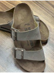 8732- Birkenstock Vizon Bantlı Kadın Terlik