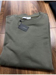 8960-NTW Haki Yeşil Bisiklet Yaka Sweath