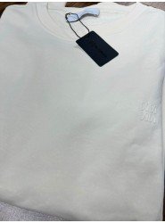 8963-NTW Ekru Bisiklet Yaka Sweath