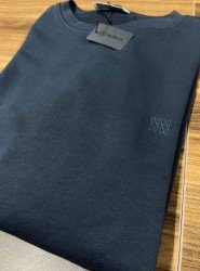 8964-NTW Lacivert Bisiklet Yaka Sweath