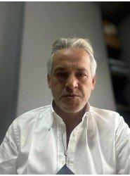 8975-Briva Ekru Pamuk Saten Comfort Fit Gömlek