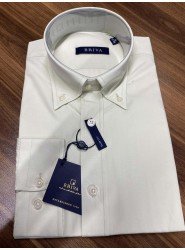 8998-Briva Açık Yeşil Pamuk Saten Gömlek