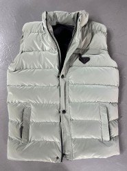 9000-Yerli Üretim Su Yeşili Su Geçirmez Fermuarlı Cepli Slim Fit Şişme Yelek