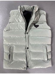 9000-Yerli Üretim Su Yeşili Su Geçirmez Fermuarlı Cepli Slim Fit Şişme Yelek