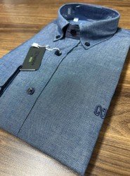 9011-NTW Kot Rengi Pamuklu  Gömlek