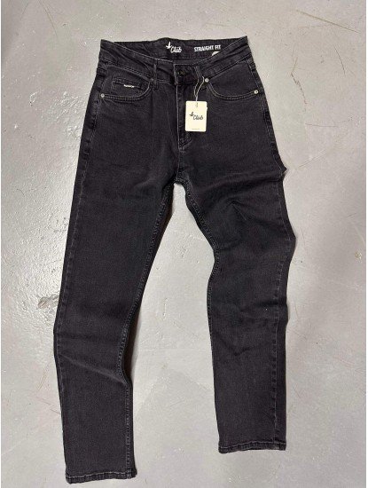 9022-BYMN Antrasit Rahat Kalıp Kot Pantolon