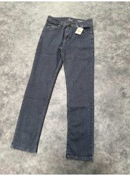 9023-BYMN Koyu Gri Rahat Kalıp Kot Pantolon