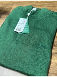 9027-Lcst Yarım Balıkçı Yeşil Triko Kazak