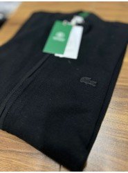 9039-LCST Siyah Tam Fermuarlı Triko Hırka