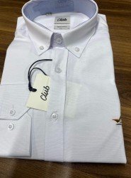 9050-BYMN Beyaz Regular Fit Gömlek