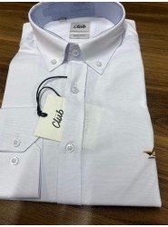 9050-BYMN Beyaz Regular Fit Gömlek