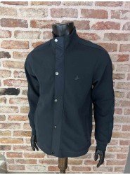 9060-Bymn Lacivert Fermuarlı Çıt Çıtlı Sweath