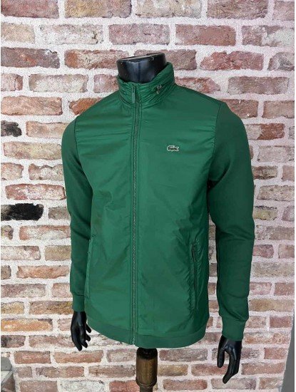 9062-Lcst Yeşil Fermuarlı Mevsimlik Mont