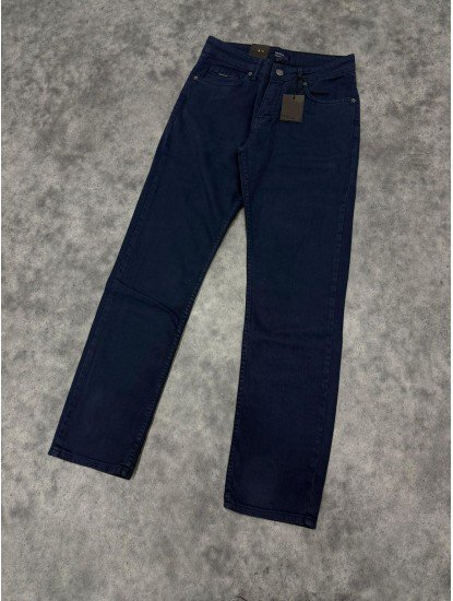 9067-NTW Lacivert Pamuk Gabardin Pantolon