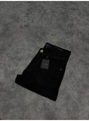 9069-NTW Siyah Pamuk Gabardin Pantolon