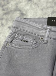 9071-NTW Gri Pamuk Gabardin Pantolon