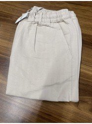 9076-BYMN Bej Pamuklu Pantolon
