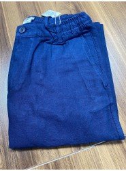 9077-BYMN Lacivert Pamuklu Pantolon