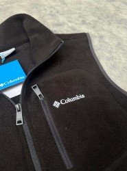 9080-Columbia Füme Fermuarlı Polar Yelek