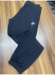 9087-NK Siyah Paçası Lastikli Eşofman Altı