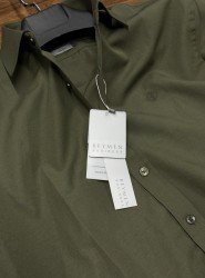 9098-BYMN Business Haki Slim Fit  Gömlek