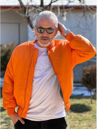 9017-Giesto Turuncu Bomber Mont